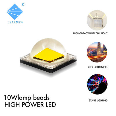 High Power SMD LED Chip 10W 5050 with 3000mA Max Current 5.0*5.0mm Size and 120lm/W Efficiency for City Lighting