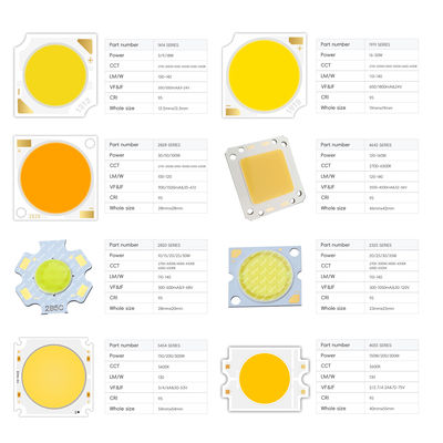 50W DC24V LED COB Chip with 19*19mm Size and 17mm Diameter for High-Efficiency Lighting