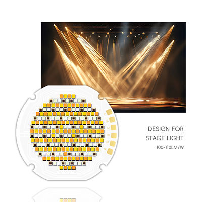 High Power 300W 700W RGBW Round 36mm 5 in 1 Color 110LM/W Smart COB LED Chip for Movie Light