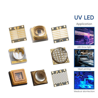 Deep UV LED Chip 250-280nm 0.5W 1W 3W 5W Options for Medical and Laboratory Equipment & Air Water Sterilization