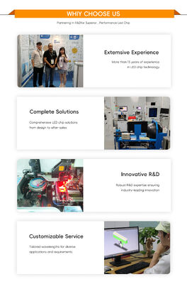 2100W 80-86V High Power COB LED Chip with 3-Year Warranty for Stage Studio Lighting