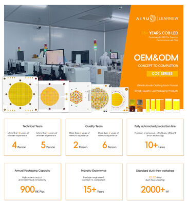 30W+30W BICOLOR 1919 COB LED CHIP DOWNLIGHTS INDOOR LIGHTS SPOTLIGHTS 36-38V DIMMABLE CCT Two Colors 2700-6500K
