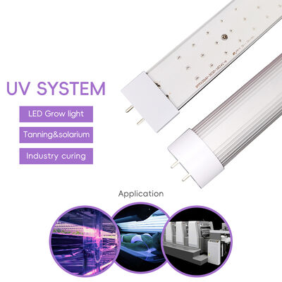 Tanning Bed 365nm  1.5M 1.76M UV-A Bulb LED Lighting 100W 120W UV Tube Lamp OEM/ODM Logo Built Brand for Tanning Booth