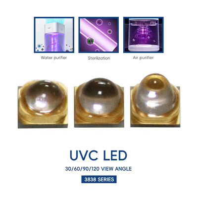 Uv Led 270nm 3838 254nm Uv Leds High Power UV UVC LED UV-C LED 265nm UVC LED 270nm UV-C LED 1W 3W