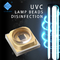 UVC Diode 1W 3W 5W UV UVC LED Chip 265nm 270nm 280nm 80-120mW SMD 3535 UVC LED Chip