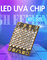 200W UVA SMD LED Chip 5000mA 7000mA For UV Curing / 3D Printer