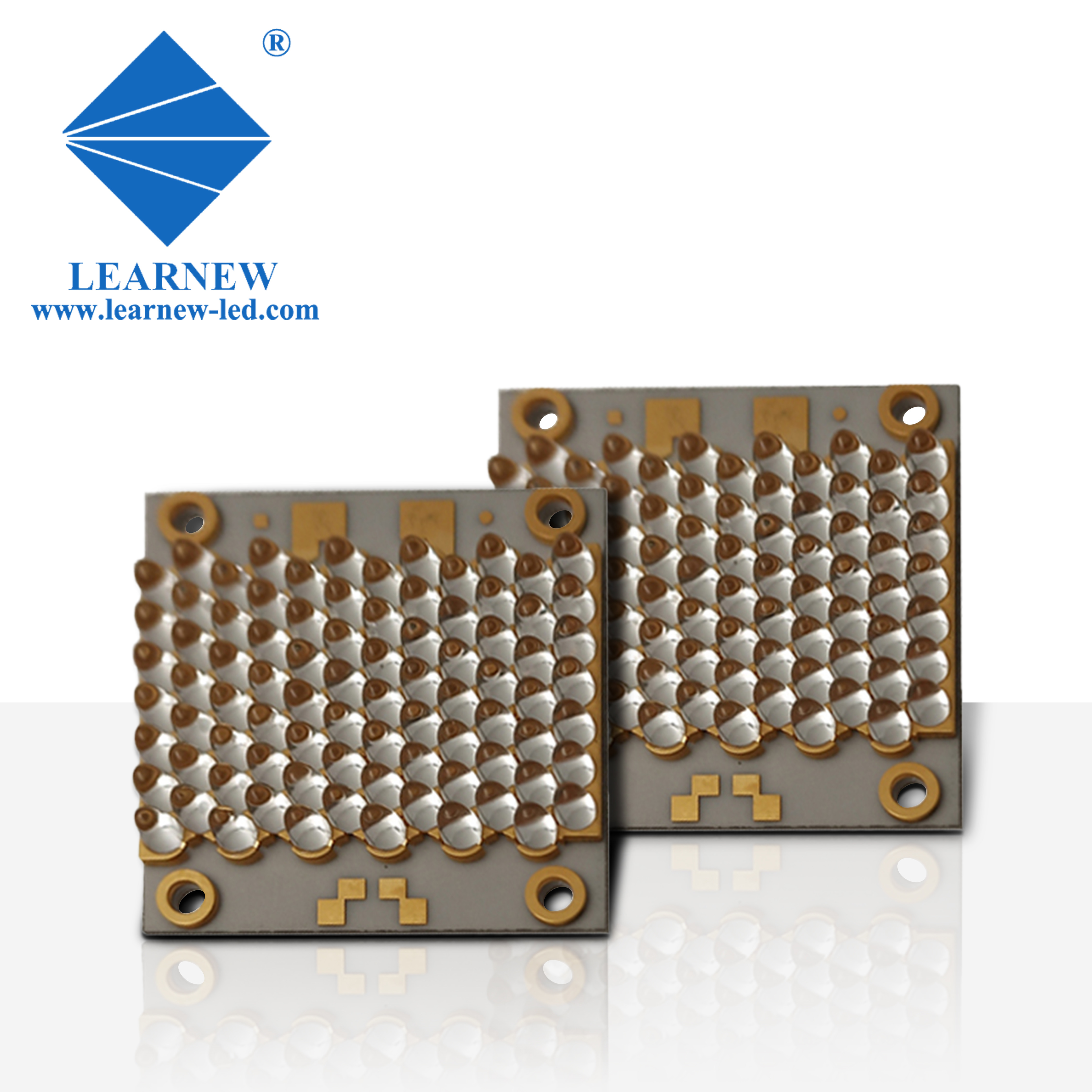 Led Chip Controllable UVA 385nm 200w LED Chip , 3535 LED Chip With Quartz Glass Lens
