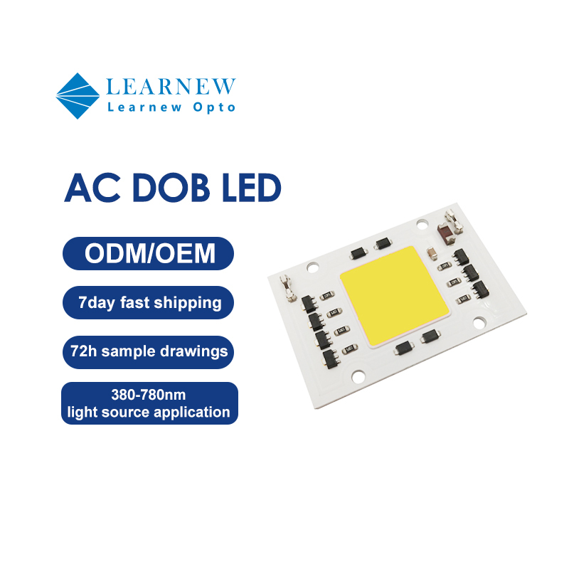 30W 380-780nm AC DOB LED Driver&Chip on Board for LED Growing Light