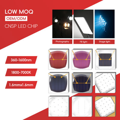 Outdoor Lighting LED Car Headlights LED Stage Light 3W CSP CNSP 1616 SMD LED Chips Pure White Color 1000mA 6500K