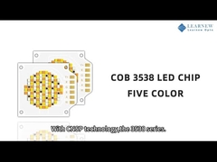 Five Colors Led Cob Chip Dimmable 350w Rgbcw Hight Cri 90ra  Ncsp Technology For Stage Lighting