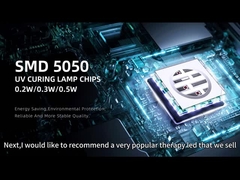 SMD 5050P IR High Power Chips 0.3w 585-595nm 840-850nm 80-100mW For Cameras And 3D Printing